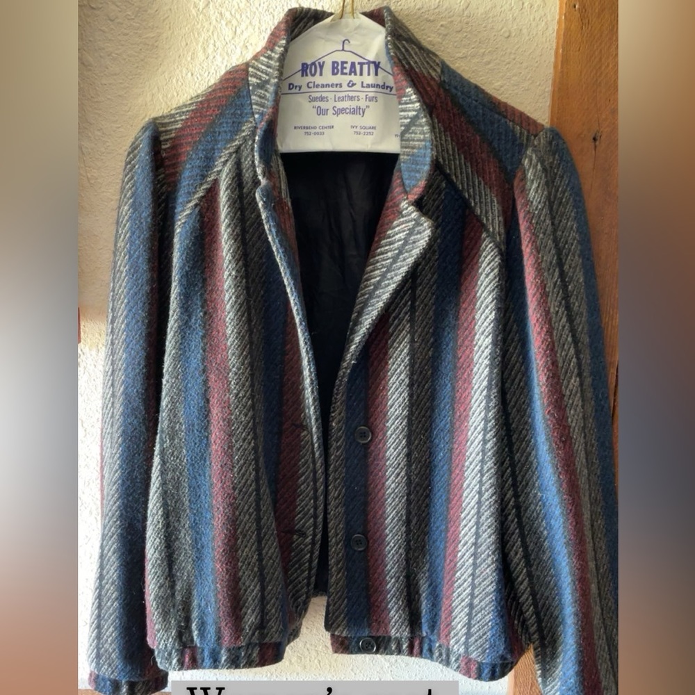 Women’s vintage wool coat